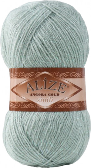 Пряжа для вязания «Angora Gold Simli», 515 Миндаль