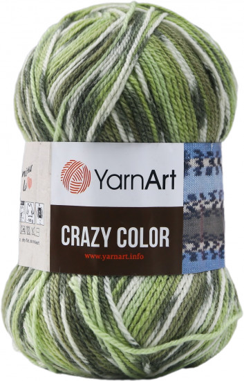 Пряжа для вязания «Crazy color», 115