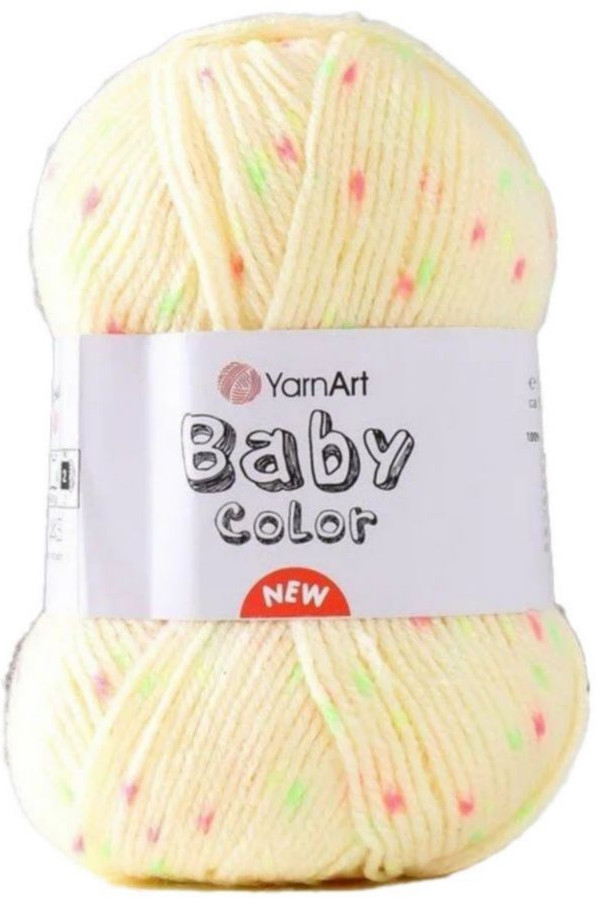 Пряжа для вязания «Baby color», 219 Желтый | Baby color | YarnArt
