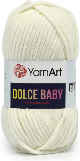 Пряжа для вязания «Dolce Baby», 745 Сливочный