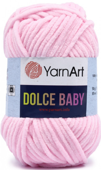 Пряжа для вязания «Dolce Baby», 750 Розовый