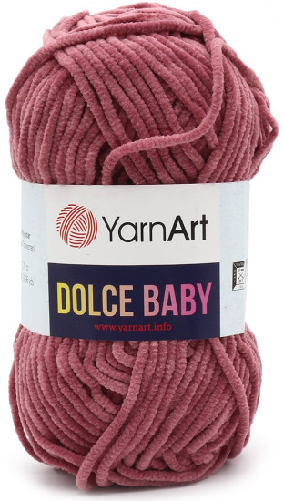 Пряжа для вязания «Dolce Baby», 751 Сухая роза