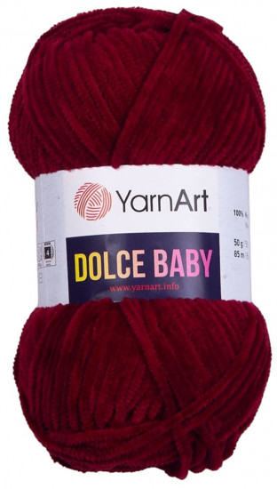 Пряжа для вязания «Dolce Baby», 752 Вишня