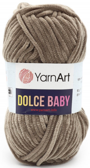 Пряжа для вязания «Dolce Baby», 754 Серо-бежевый
