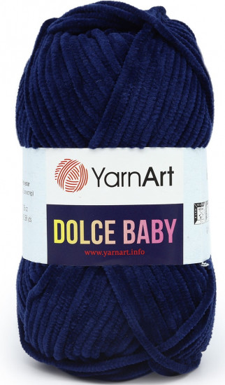 Пряжа для вязания «Dolce Baby», 756 Темно-синий