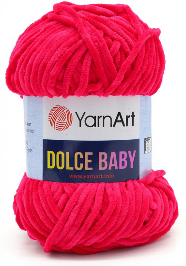 Пряжа для вязания «Dolce Baby», 759 Малиновый