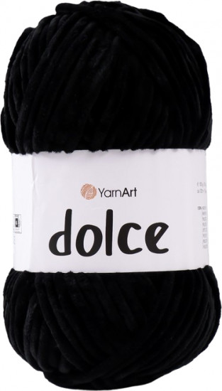 Пряжа для вязания «Dolce», 742 Черный