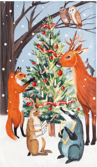 Полотенце «New year forest»