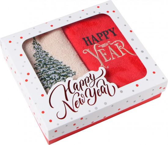 Набор полотенец «Снежная ель»