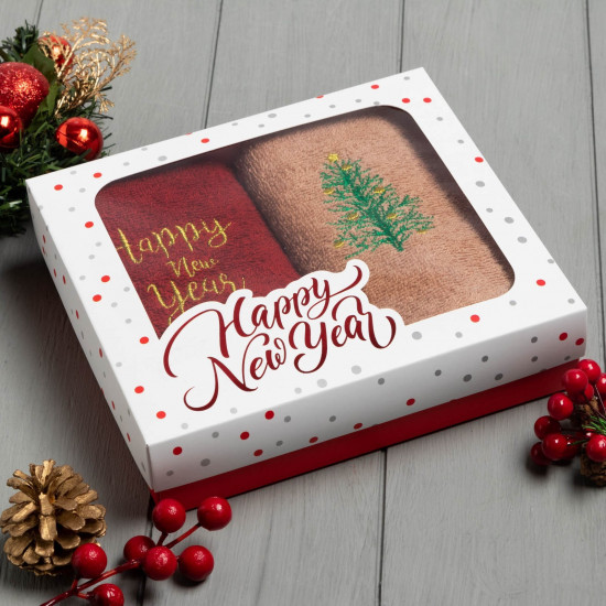 Набор полотенец «Happy new year»