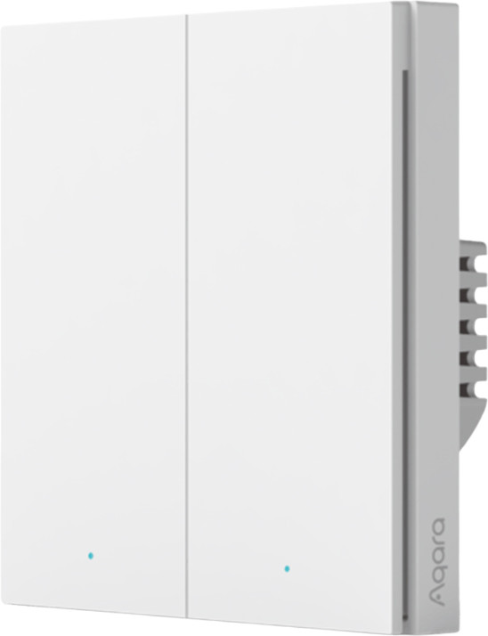Выключатель двухклавишный Aqara Wall Switch H1 | Aqara