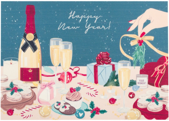 Салфетка на стол «Happy new year»
