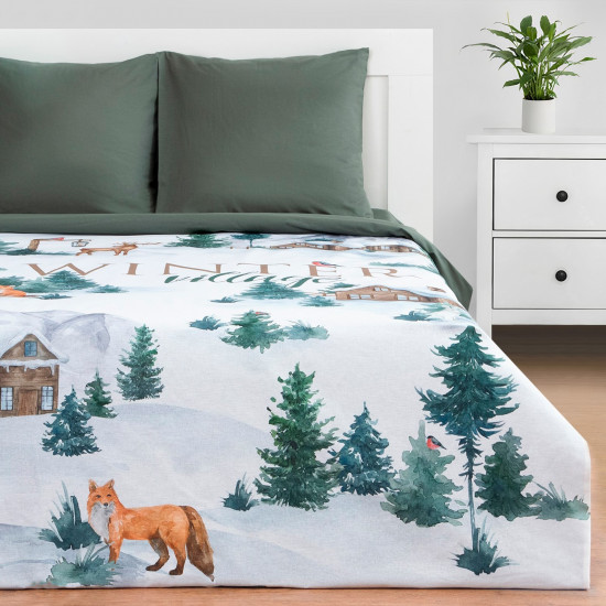 Комплект постельного белья «Winter village»
