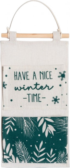 Кармашек текстильный «Winter time»