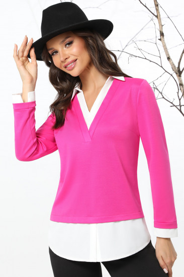 Джемпер-блузка женский «2 в 1»