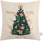 Чехол на подушку «Новогодняя ель»