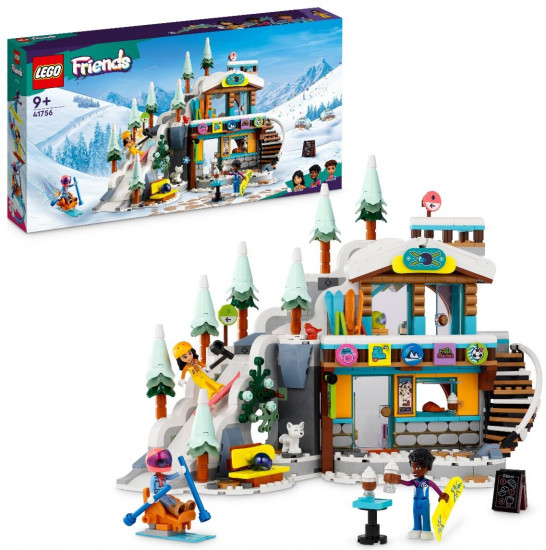 Конструктор LEGO® 41756 Каникулы: Лыжная трасса и кафе