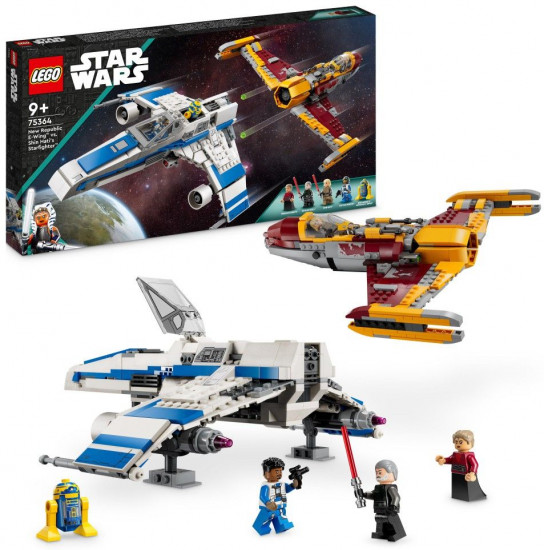 Конструктор LEGO® Star Wars 75364 Истребитель E-wing против истребителя Шин Хати. Republic E-Wing vs. Shin Hati’s Starfighter