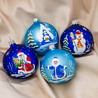 Набор шаров новогодних «В гостях у сказки»