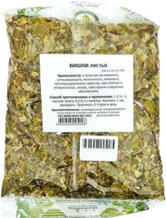 Вишни листья