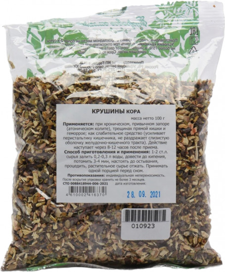 Крушины кора