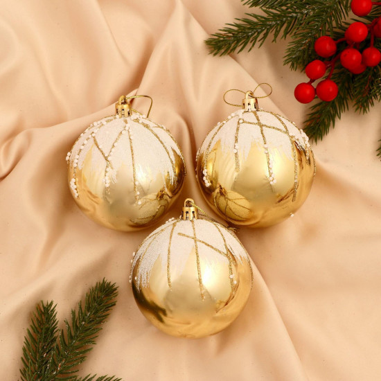 Набор шаров ёлочных «Вивиан»
