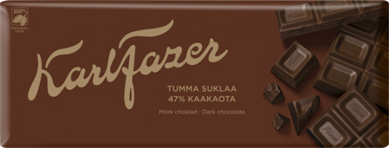 Шоколад темный «Karl Fazer»