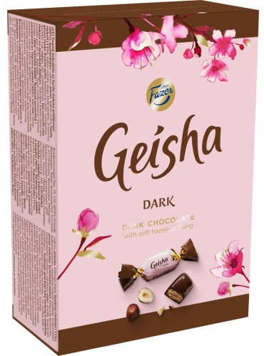 Конфеты из темного шоколада «Geisha. Dark chocolate»