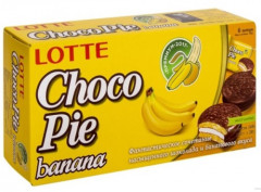Пирожное со вкусом банана «Choco Pie Banana»