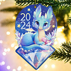 Подвеска новогодная «2024»