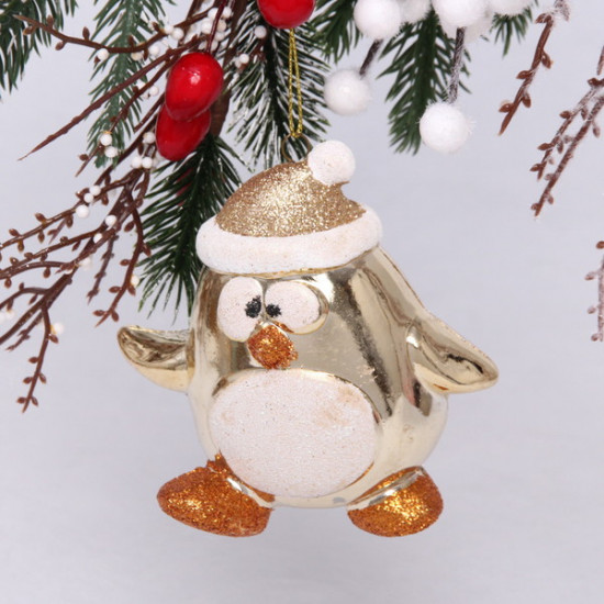 Игрушка ёлочная «Весёлый пингвинёнок»