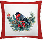 Подушка декоративная «Christmas bird»