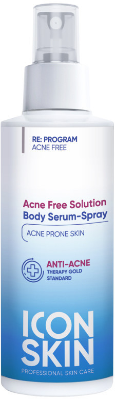 Сыворотка-спрей «Acne Free Solution» | Icon Skin