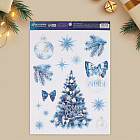 Набор наклеек декоративных «С Новым годом»