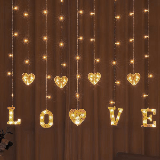 Гирлянда для дома «Love»