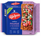 Хлебцы ржаные с чесноком
