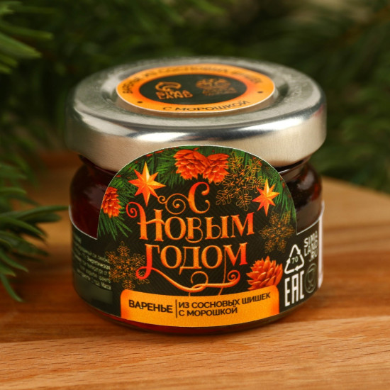 Варенье из шишек «С новым годом»