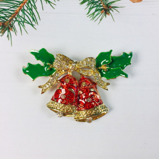 Брошь «Колокольчики»