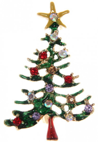 Брошь «Ёлочка»