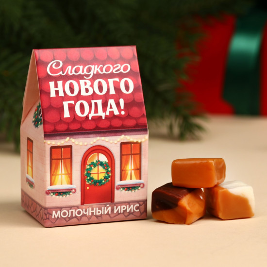 Ирис молочный «Сладкого Нового года»