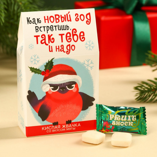 Жевательная резинка кислая «Так и надо»