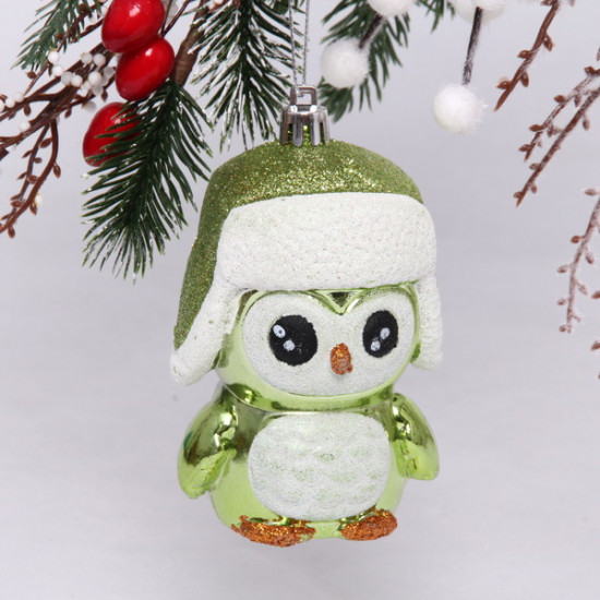 Игрушка ёлочная «Новогодний пингвин»