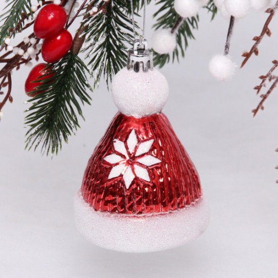 Игрушка ёлочная «Новогодняя шапочка»