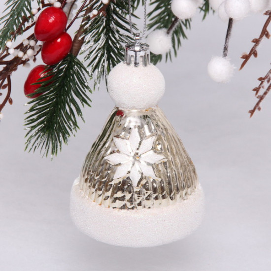 Игрушка ёлочная «Новогодняя шапочка»