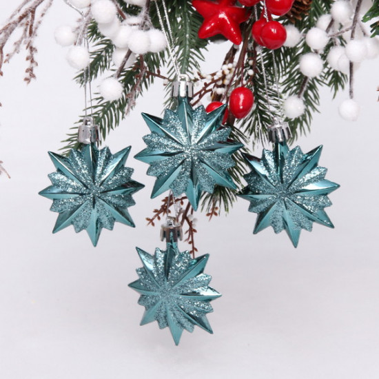 Набор игрушек ёлочных «Звезда остроконечная»