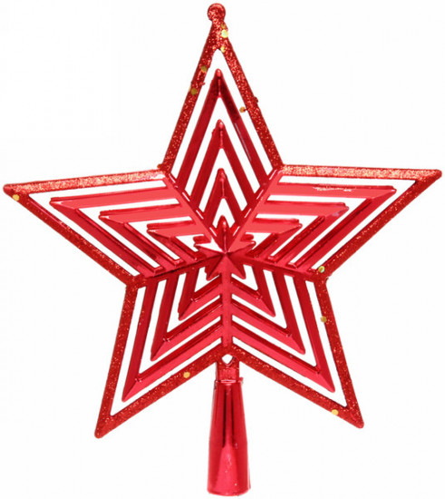 Верхушка на ёлку «Полоса объёмная»