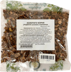 Золотой корень (родиолы розовой) корневища