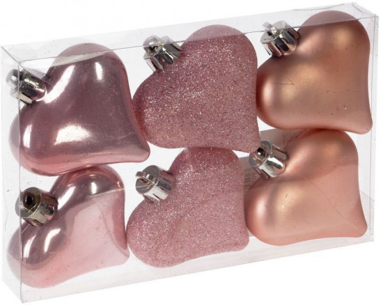 Набор игрушек ёлочных «Сердце»