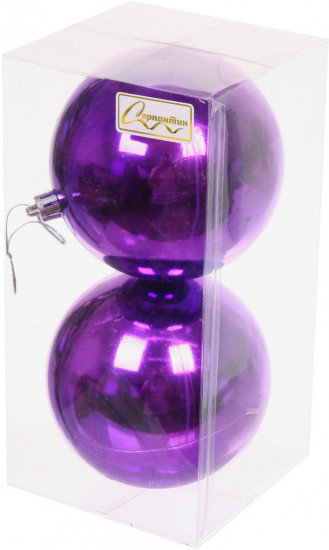 Набор шаров новогодних «Глянец»