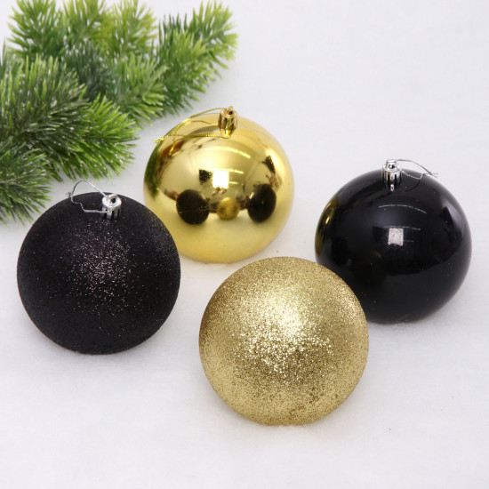 Набор шаров новогодних «Микс фактур»